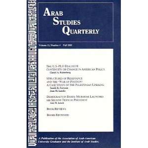  Arab Studies Quarterly Volume 11, Number 4 Samih K 