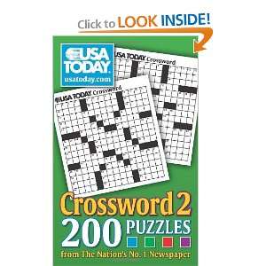  USA TODAY Crossword 2 200 Puzzles from The Nations No. 1 