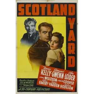 Scotland Yard Poster Movie 11 x 17 Inches   28cm x 44cm  