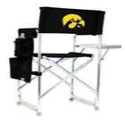 University of Iowa Hawkeyes Folding Camping Chair With Side Table
