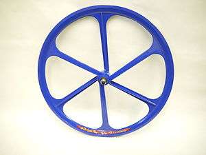 Blue Fixed Gear Mag Wheel by TENY RIMS. 26 x 1.25. Fixie bike. Bicycle 