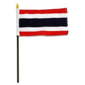  Thailand Flag 4 x 6 inch Patio, Lawn & Garden