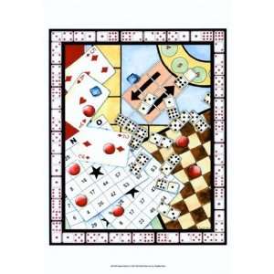 Games Galore I   Poster by Chariklia Zarris (12x15)