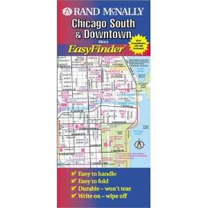   Chicago South & Downtown Illinois (0070609989785) Rand McNally Books