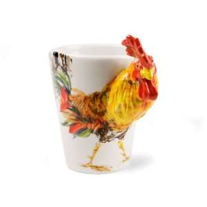  Chicken Handmade Coffee Mug (10cm x 8cm)