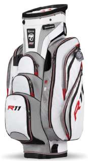 TAYLORMADE R11 GOLF CART BAG 2012 WHITE/SILVER/BLACK NEW  