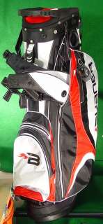 NEW TaylorMade Burner 2.0 Black White Red Golf Stand Bag  
