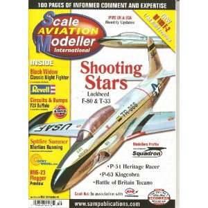  scale aviation modeller magazine (shooting stars lockheed 
