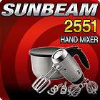 Sunbeam 2551 6 Speed 250 Watt Hand Mixer (Silver)
