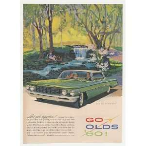 1960 Oldsmobile Olds Super 88 Holiday Sportsedan Print Ad 