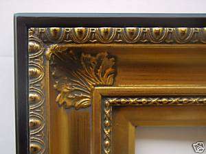 18x24 Picture / Portrait Frame   Wide Gold Ornate Wood  