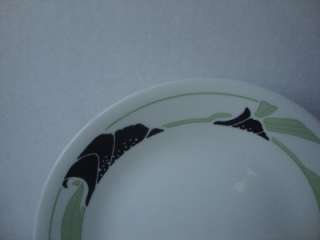 Corelle Black Orchid Set of 6 Bread & Butter Plate Plates  