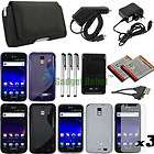 LEATHER GEL CASE+BATTERY+C​AR CHARGER FOR AT&T Samsung Galaxy S 2 II 
