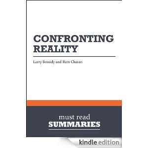 Summary Confronting Reality   Larry Bossidy and Ram Charan Must Read 