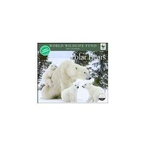  Polar Bears WWF 2010 Deluxe Standard Wall Calendar 