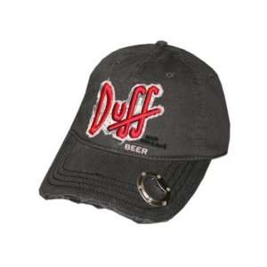  Baseball Cap   Simpsons Duff   Beer Bottle Opener Hat 