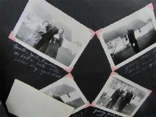 1940s WW2 Photo Album 170 Photos Navy Wife/ Family NH  