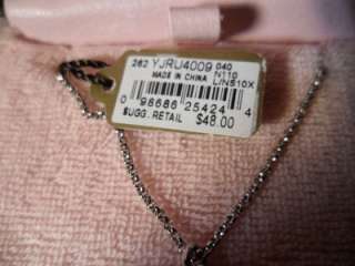 Juicy Couture Pave Recycling Heart Wish Necklace NIB COMES GIFT 