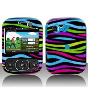  LG Imprint MN240 Cell Phone Rainbow Zebra Protective Case 