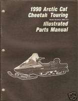 1990 ARCTIC CAT CHEETAH TOURING PARTS MANUAL  