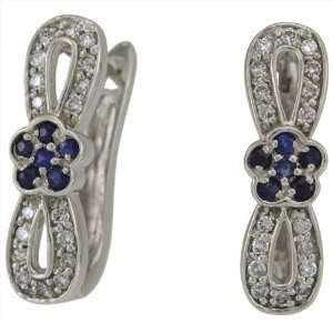  Sapphire and Diamond Earrings DaCarli Jewelry