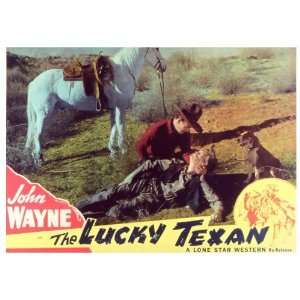  The Lucky Texan Movie Poster (11 x 14 Inches   28cm x 36cm 