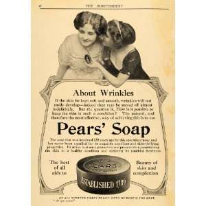  1910 Ad A & F Pears Co. Toilet Bath Soap Woman Fashion 