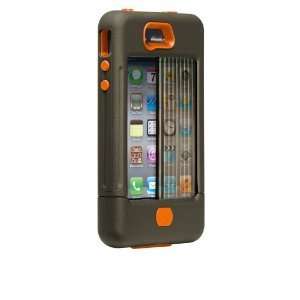 NEW Case Mate iPhone 4S 4 Tank Case Military Green Orange VERY FAST 