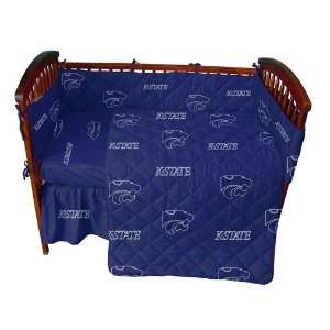   State Wildcats NCAA Baby Crib Set (Rotary Solid)
