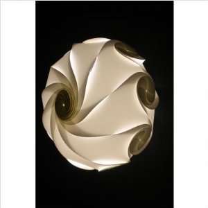    Sol Lightshade in White by Electric Firefly