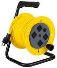 40 ft wind up cord reel with tubular steel frame