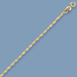 real 10k yellow gold singapore sparkle chain necklace metal condition 