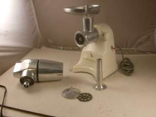 Hamilton Beach Meat Grinder Model 1MPU with Sausage Stuffer and Quick 