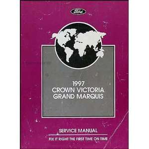   Crown Victoria & Mercury Grand Marquis Repair Shop Manual Original