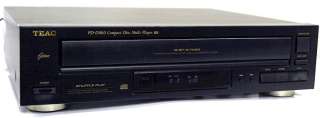 Teac PD D860 II Compact Disc 5 Disc Changer Multi CD Player  