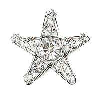Swarovski Crystal Star Holiday Rockefeller Pin $45 COA  