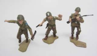   54mm MARX Soldiers Lot 20 Handpaint 3rd Infantry Division Audie Murphy