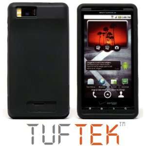  TUF TEK Black Soft Silicone / Gel / Rubber Skin Cover Case 