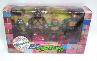 Playmates TEENAGE MUTANT NINJA TURTLES / RARE 1992 Special Collectors 