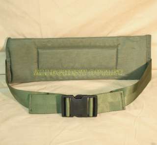US Military USMC Alice Pack KIDNEY Lower Back PAD w/Attachment Belt 