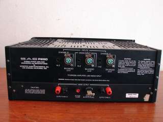 SAE P250 MODEL POWER AMPLIFIER AMP FOR PARTS OR REPAIR  