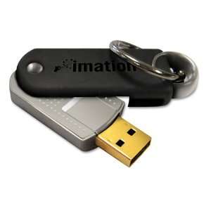  Pivot USB Flash Drive, 8GB   Sold As 1 Each   Secure data encryption 