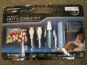 Wirelogic HDTV Cable Kit 2 Cables plus CleanScreen  