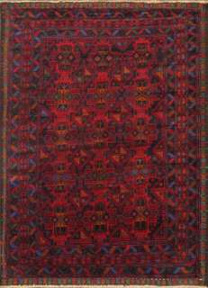 EXQUISITE HAND KNOTTED 7x10 AFGHAN SHIRAVAN RUG  