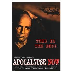  Apocalypse Now Movie Poster, 23.25 x 33 (1979)