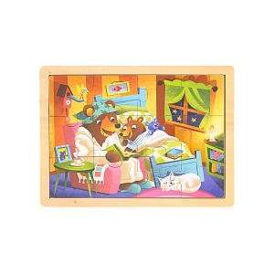 Imaginarium 12 Piece Jigsaw Puzzle   Bedtime Bears Toys 