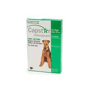  Capstar for Dogs Over 25 lbs  6 count 57 mg