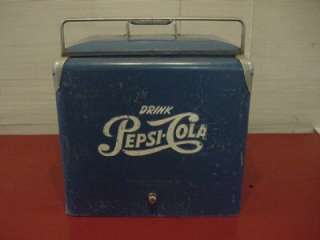 Vintage Pepsi Cooler 1950s  
