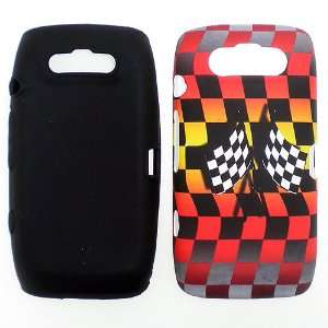  Blackberry Torch 9850/9860 2 in 1 Hybrid Case Nascar Cell 