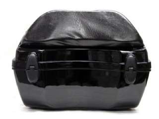 HARD SCOOTER MOTORCYCLE LUGGAGE TRUNK TOP CASE STORAGE BOX BLACK 